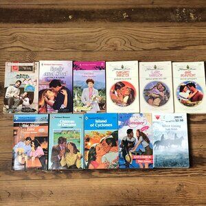 Lot Of 11 Harlequin Romance Novels Books Vintage Mixed